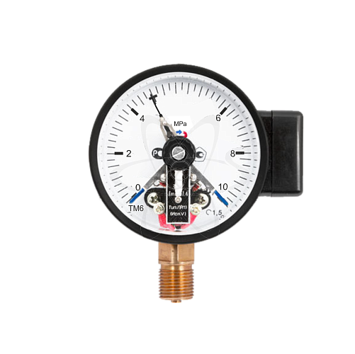Манометр электро-контакт. ТМ-610Р.05 (0...10 MPa) G1/2 кл1,5