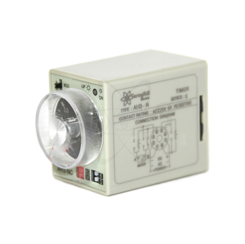 Реле времени однокомандные АН3-NC 220V АС 6С-60М