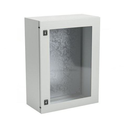 Корпус ST с прозрачной дверью и с М/П Размер: 1200 x 800x 400 мм (В х Ш х Г)