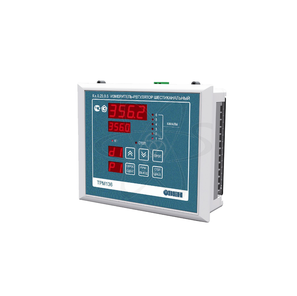 ТРМ136-Р.Щ7 - универсальный 6-канальный измеритель-регулятор