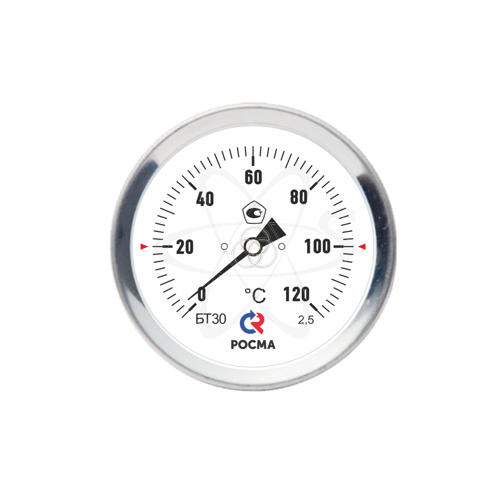 БТ-30.010(0...120С) 2,5 трубный