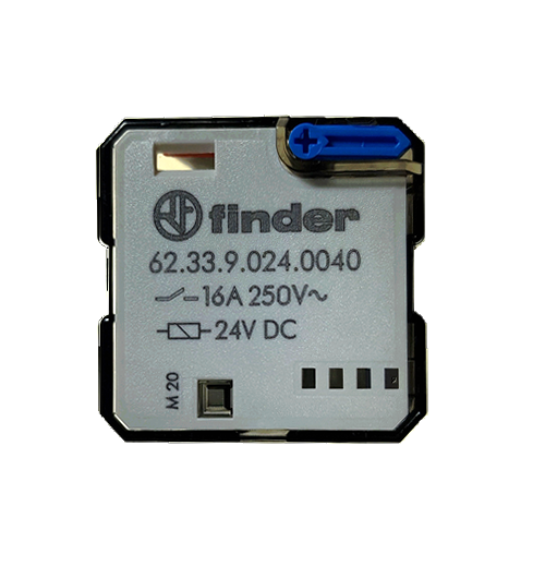 Реле Finder 62.33.9.024.0040 с 3мя перекид.конт 24В DC