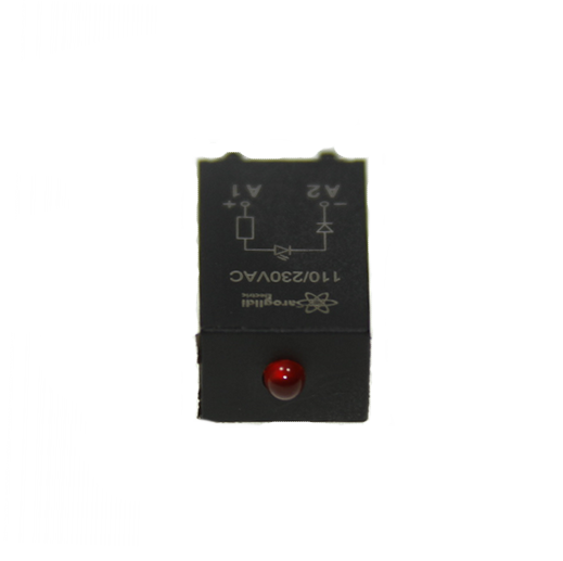 LED-сигнал для колодки RT78625 красный 220VAC