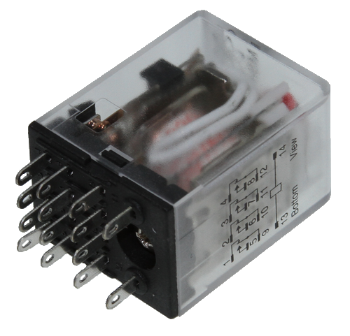 Промежуточное реле MS4NJ DC 24V