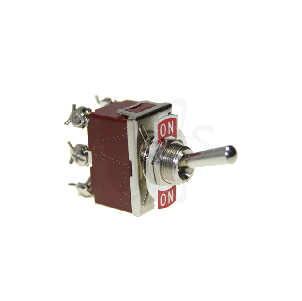 Тумблерр КN3C-202AA с фиксацией 2/6 пол/конт.15А-250V