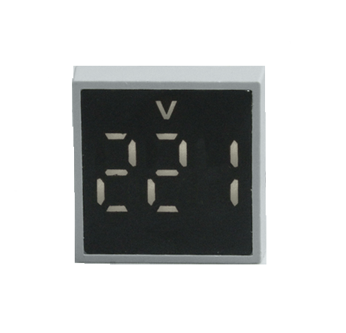 Вольтметр мини ADV-22FDV(W) белый