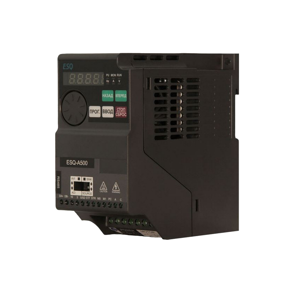 Частотный преобразователь ESQ-A500-021-0.75K 0.75kВт, IP20, 200-240В