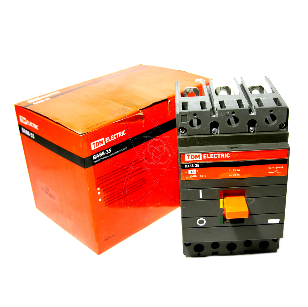 Авт. выключатель ВА88-35 3Р 80А 35кА