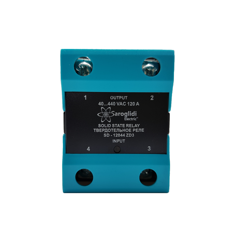 Твердотельное реле SD.-12044.ZD3 120А 1ф. упр. 3-32VDC