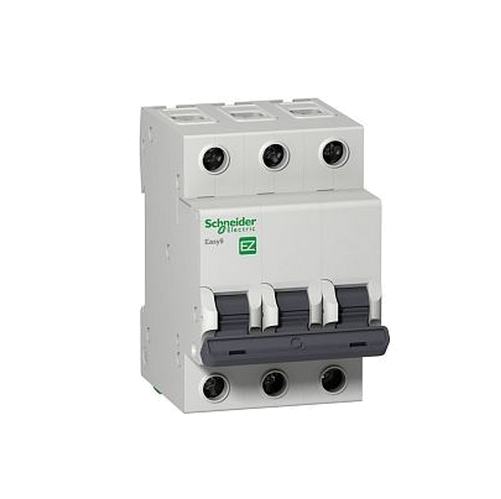 Автомат. выключатель SCHNEIDER Easy 9, 3п. 16А 4,5кА хар-ка С
