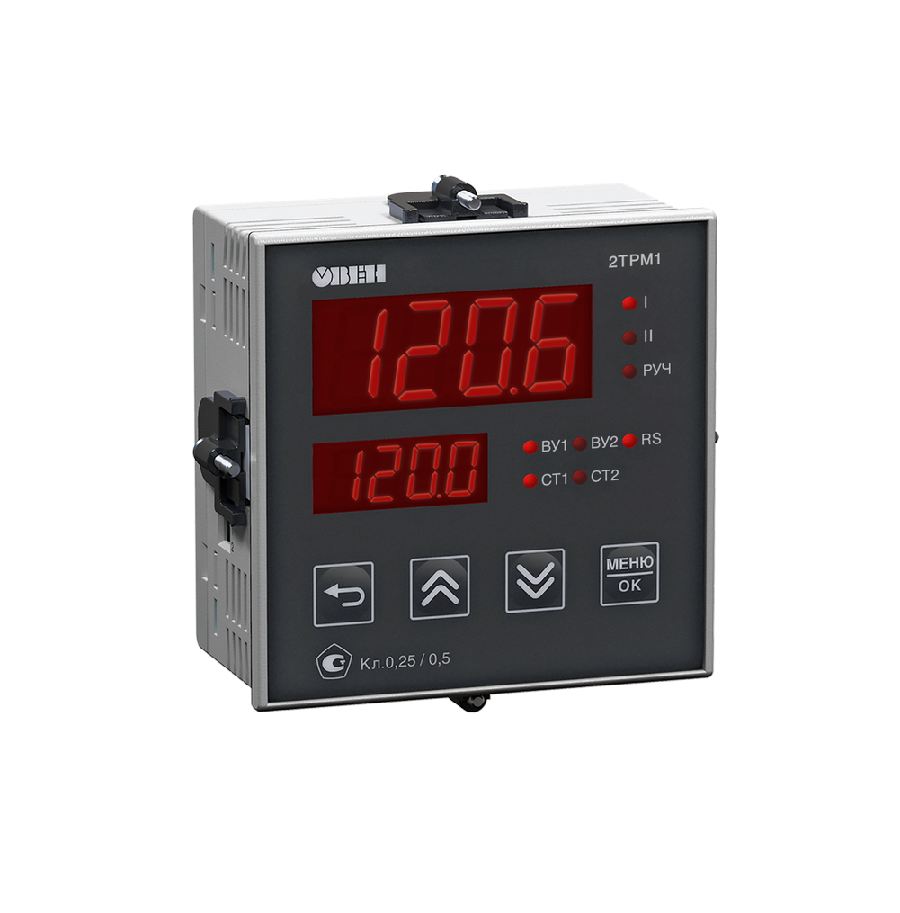 2ТРМ1-Щ1.У2.РР - измеритель-регулятор двухканальный
