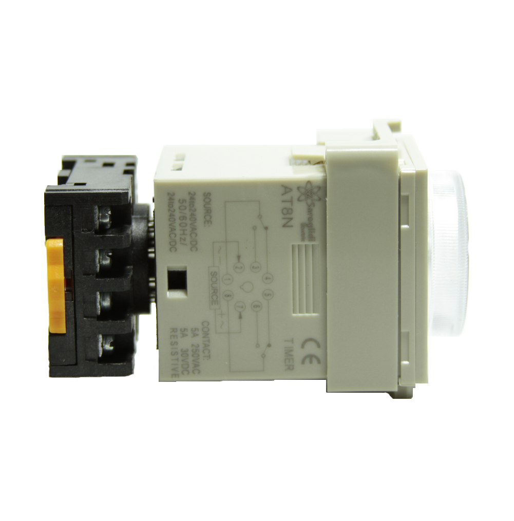Аналоговый таймер АТ8N (48х48) 24-240V АС/DC