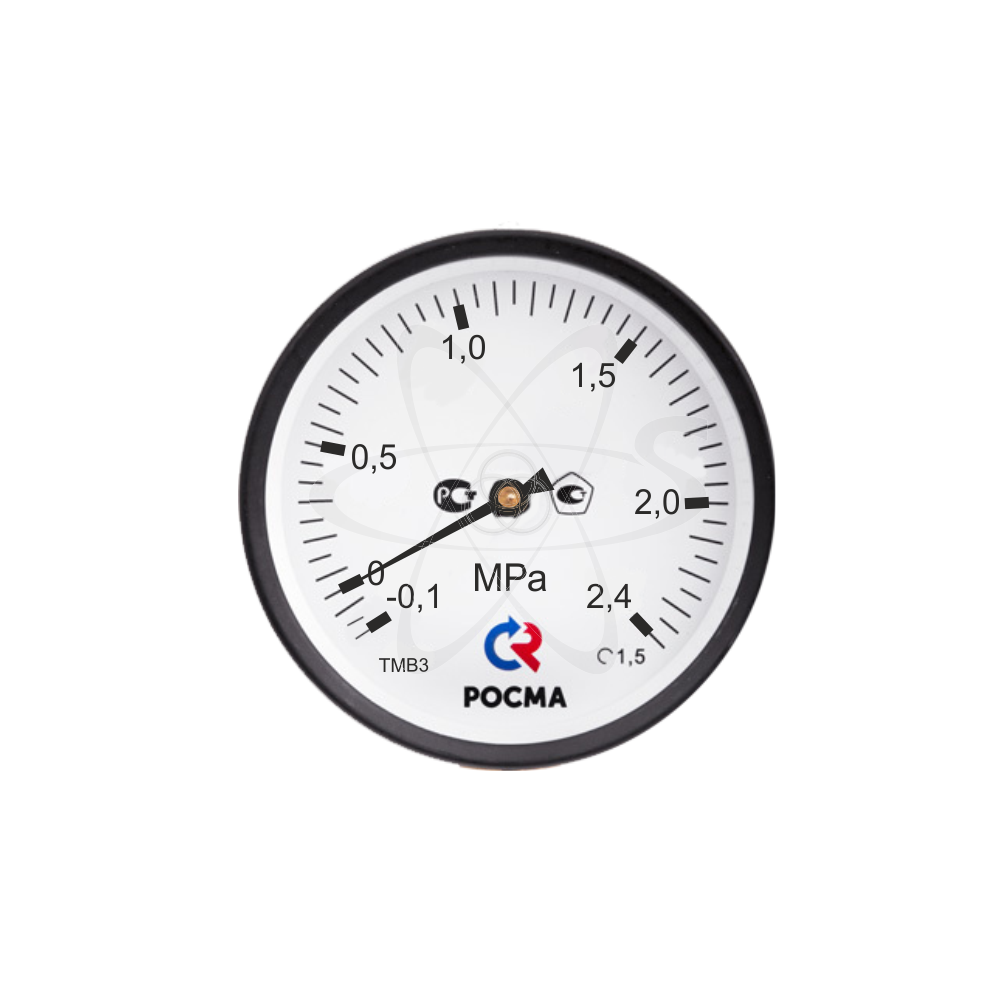 Мановакуумметр ТМВ-310Т.00 (-0,1....+2.4МРа) G1/4.2,5