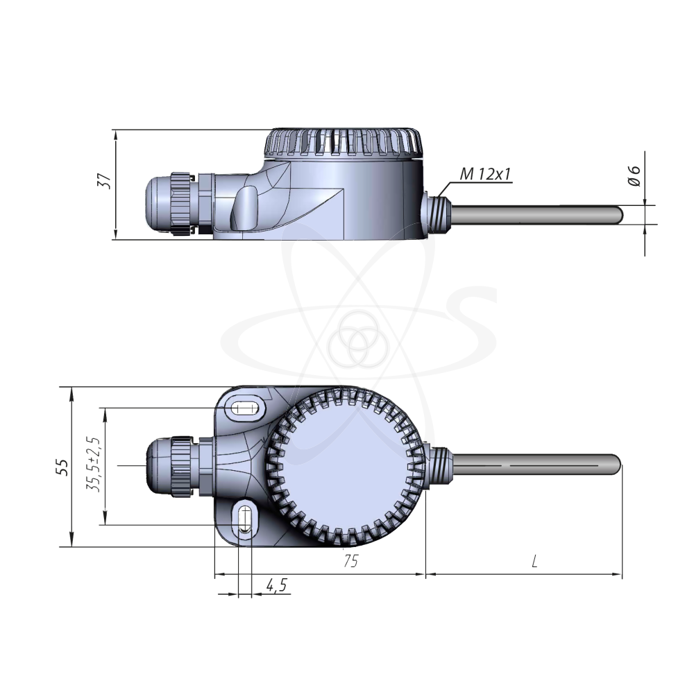 ДТС125Л-100П.0,5.80.И (-40...+80 С) 
