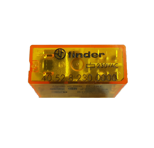 Реле Finder 40.52.8.230.0000 с 2мя перекид. конт.230В АС