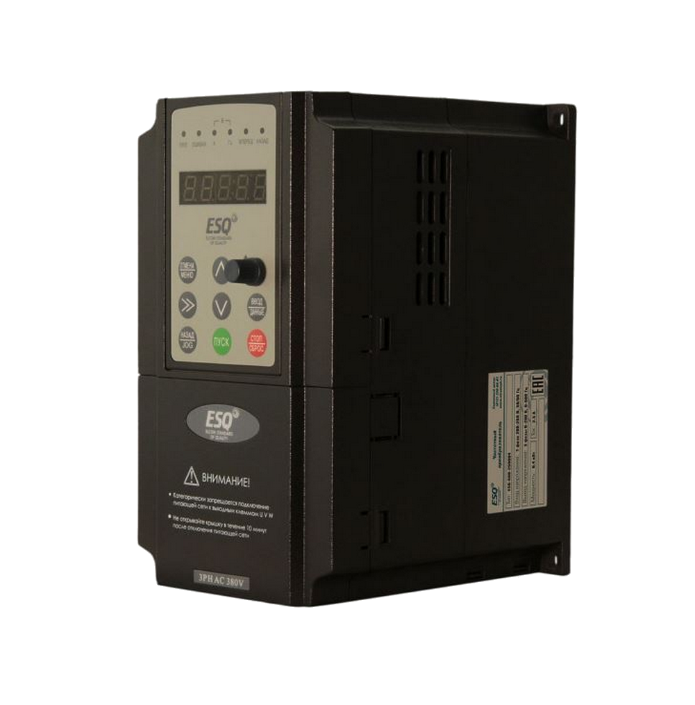 Частотный преобразователь ESQ-600-2S0007 0,7кВт 200-260В