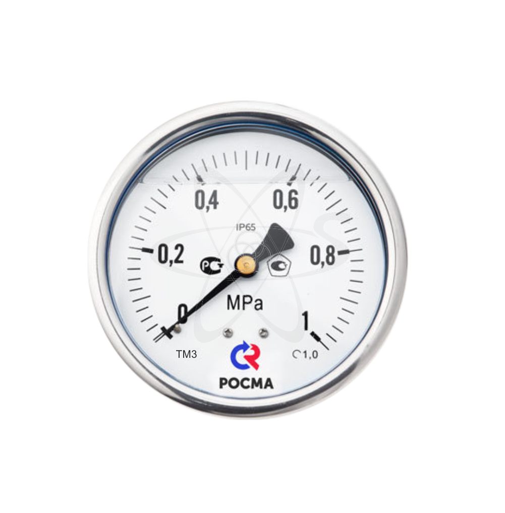 Манометр ТМ-320Т.00 (0...1,0 MPa) М12х1.5 кл1.5