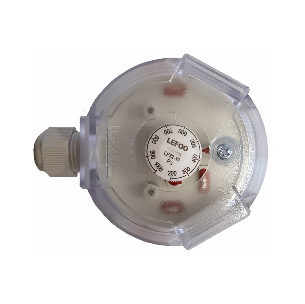 Дифференциальный датчик-реле давления воздуха LF32-10 (200-1000Pa)