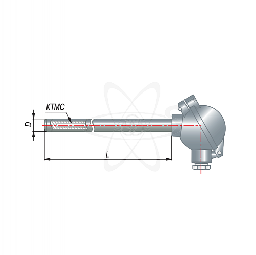 ДТПN125-0914.600.1 (сталь Nicrobell D, L=600мм, d=20мм, -40+1250С)