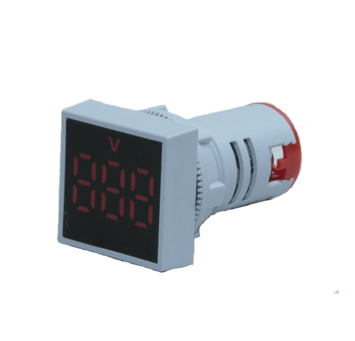 Вольтметр мини ADV-22FDV(R) красный