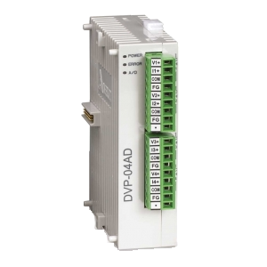 Модуль расширения (серия S) 4 аналог. вх. (0-10В, 0/4-20мА), 12 бит, =24VDC, RS485