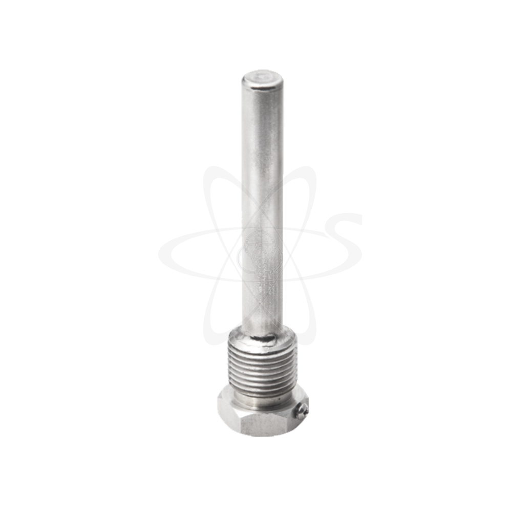 Гильза для термометра xx.220 L=200 mm, d=14, M20x1,5 из нержавеющей стали.