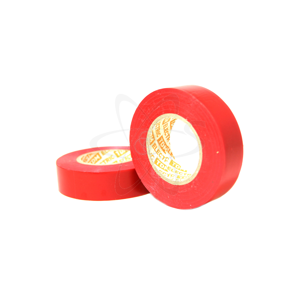 Изолента ПВХ 0,15х19 мм красная 20м TDM