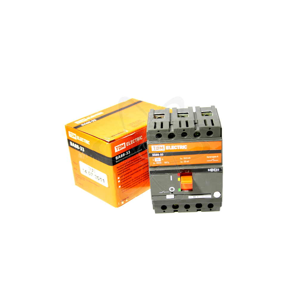 Авт. выключатель ВА88-33 3Р 80 А 35кА