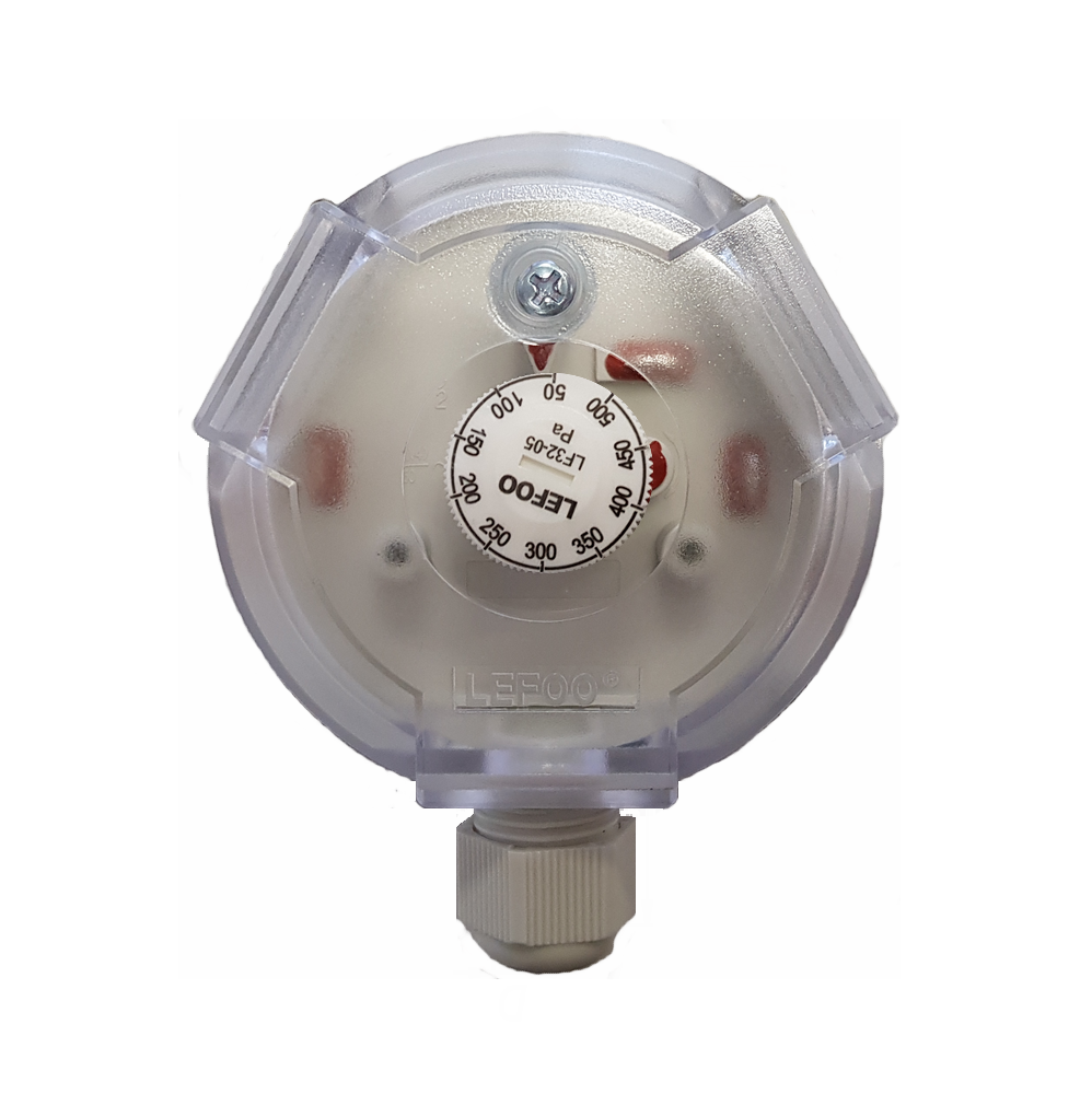 Дифференциальный датчик-реле давления воздуха LF32-05 (50-500Pa)