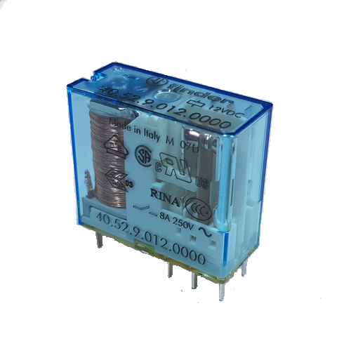 Реле Finder 40.52.9.024.0000 с 2мя перекид. конт.24B DC