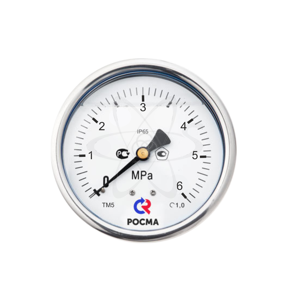 Манометр ТМ-520Т.00 (0...6,0 MPa) М20х1.5 кл1.0