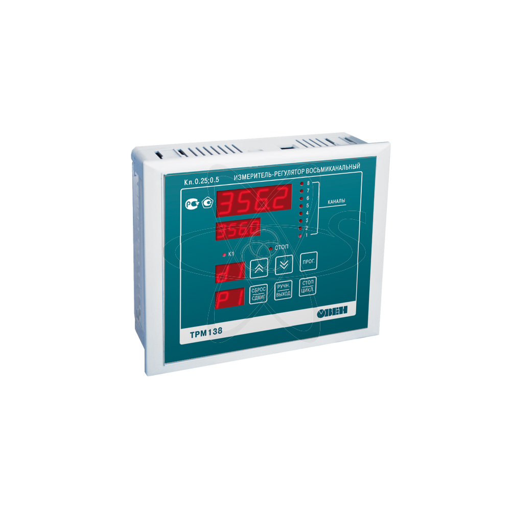 ТРМ138-Р.Щ7 - универсальный 8-канальный измеритель-регулятор