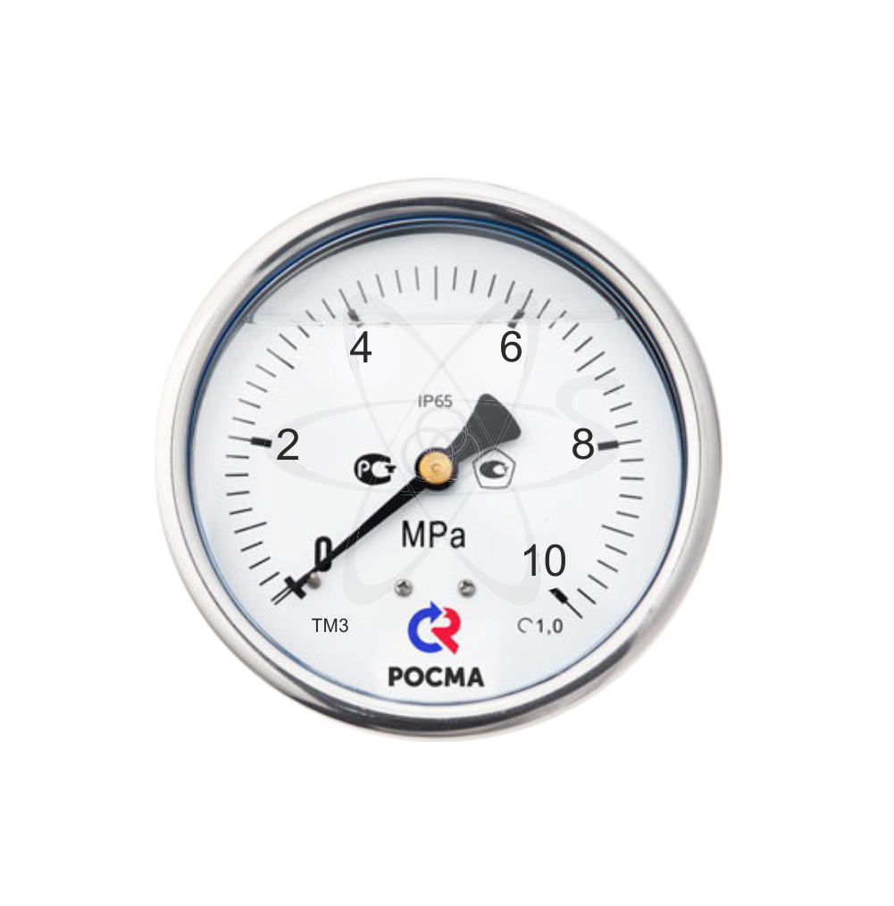 Манометр ТМ-320Т.00 (0...10 MPa) М12х1.5 кл1.5