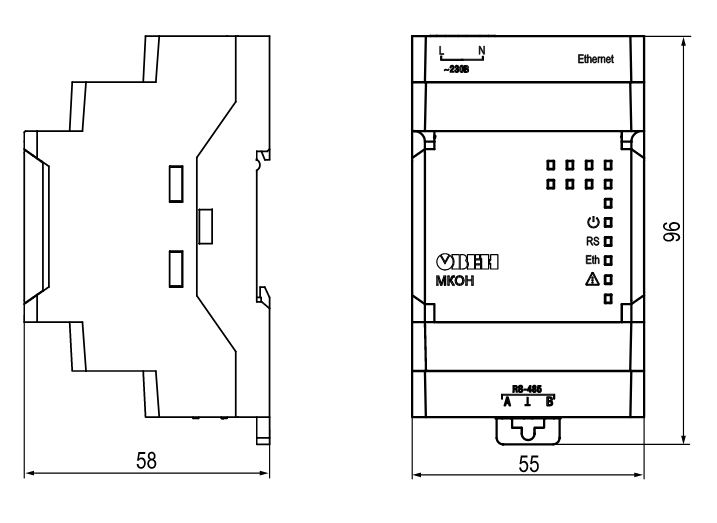 МКОН-230 - сетевой шлюз Modbus 