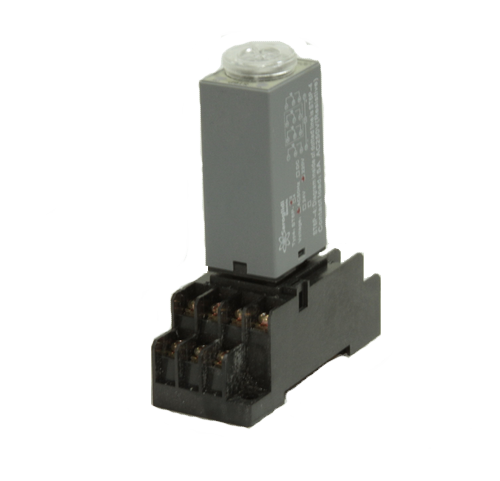 Реле времени однокомандные.ST6P- 0.5-5m АС 220V
