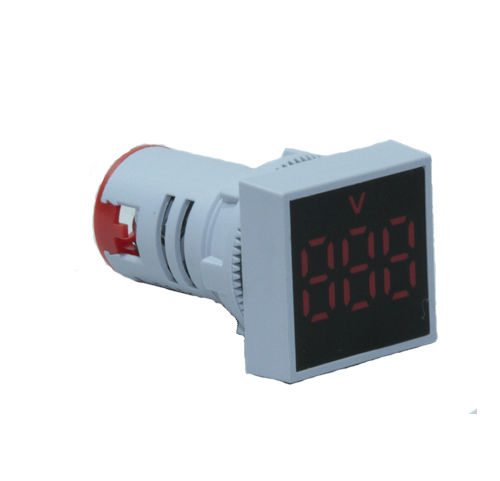 Вольтметр мини ADV-22FDV(R) красный