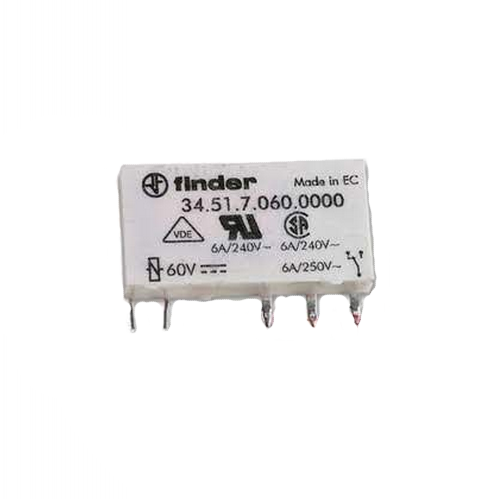 Реле Finder 34.51.7.060.0010 с 1-м перекид. конт.60B DC, 6A
