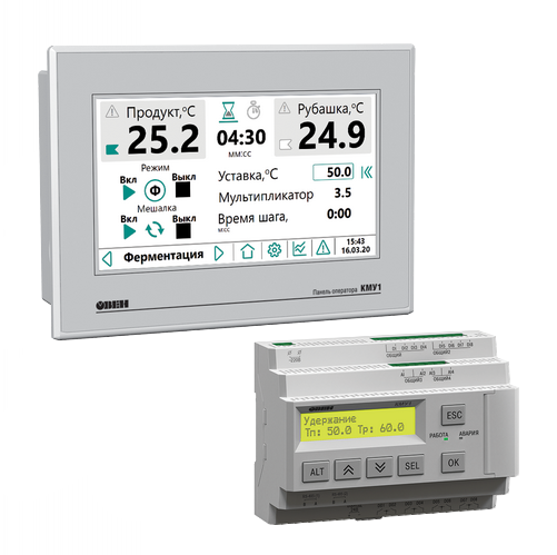 КМУ1-230.ВДП.К для управления пастеризаторами и сырными ваннами