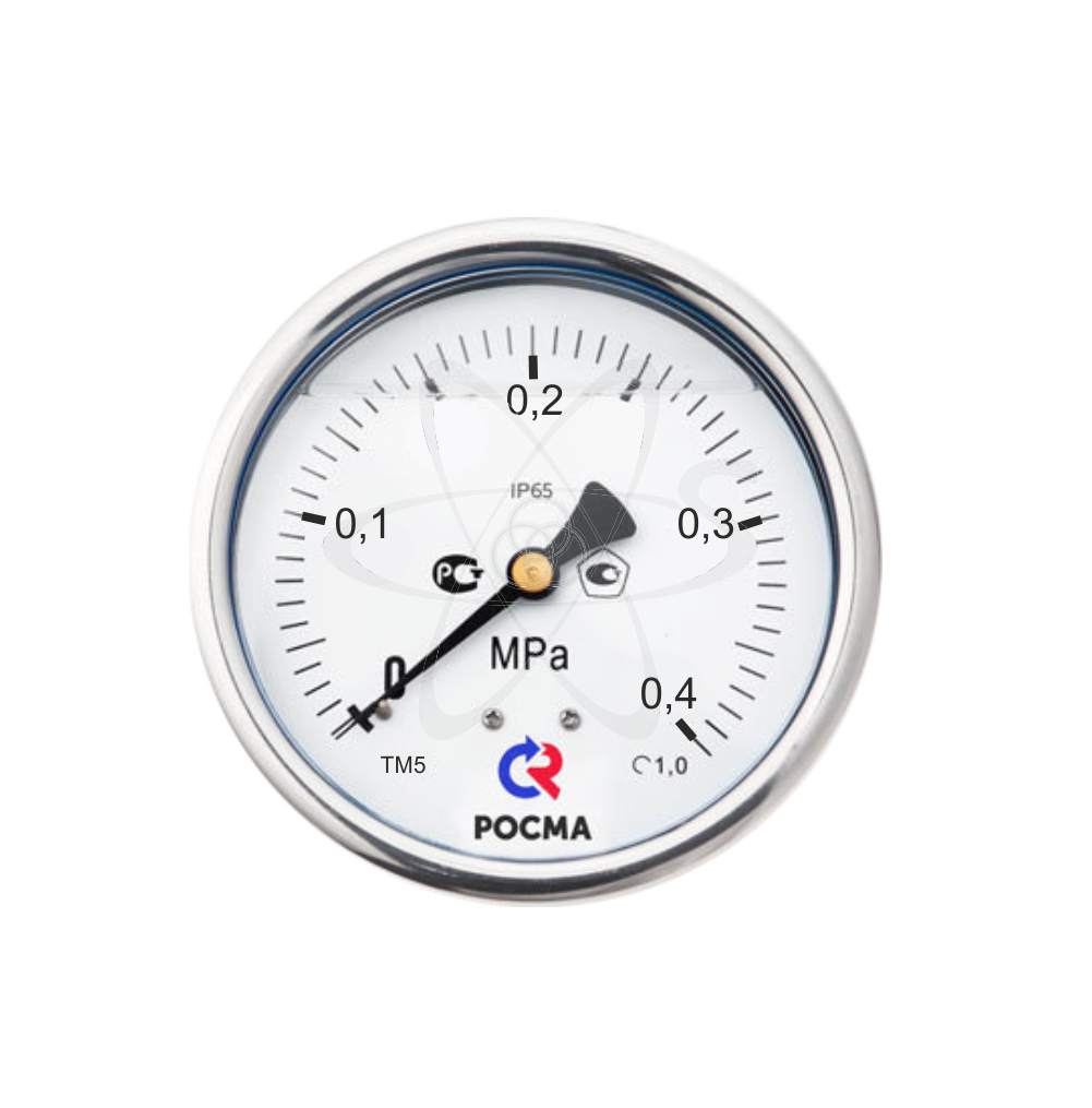 Манометр ТМ-520Т.00 (0...0,4 MPa) М20х1.5 кл1.0