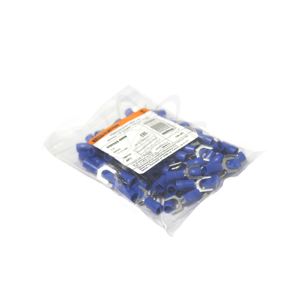 Наконечник НВИ 2-6 вилка 1,5-2,5мм(100шт.)