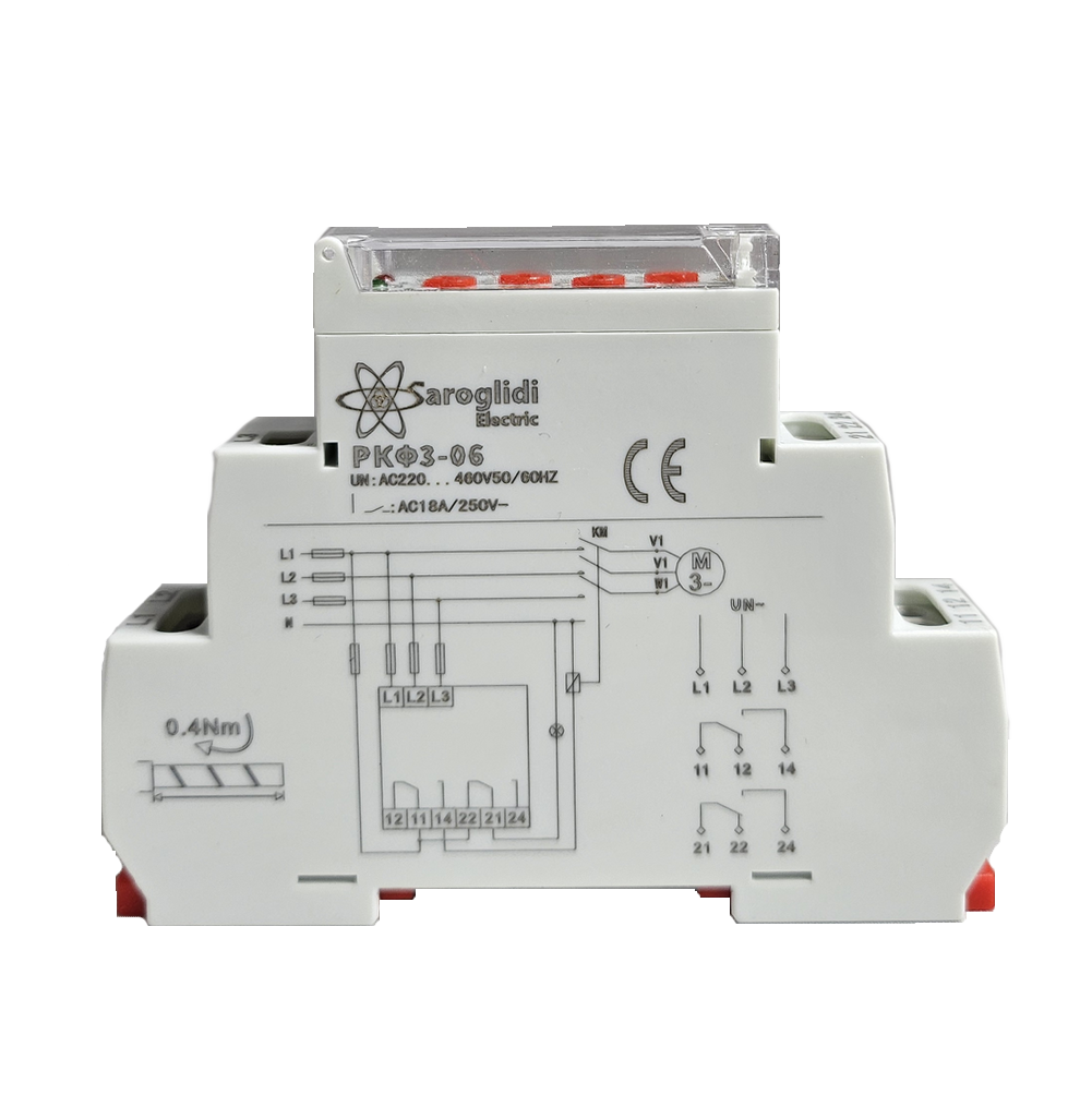 Реле контроля фаз РКФ3-06