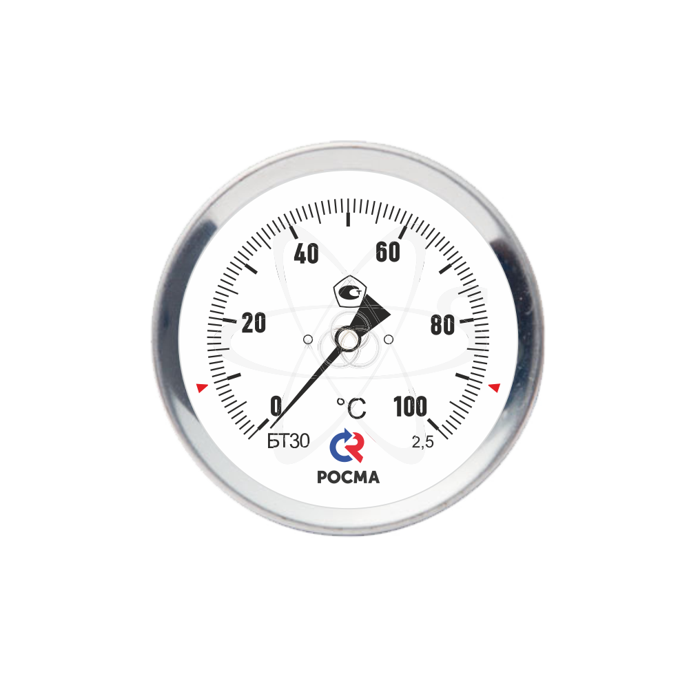 БТ-30.010(0...100С) 2,5 трубный