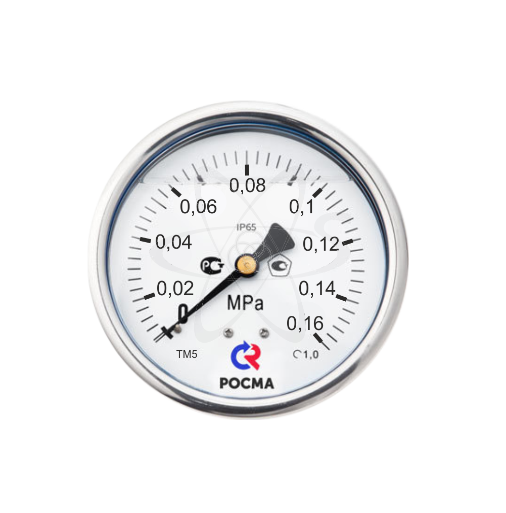 Манометр ТМ-520Т.00 (0...0,16 MPa) М20х1.5 кл1.0