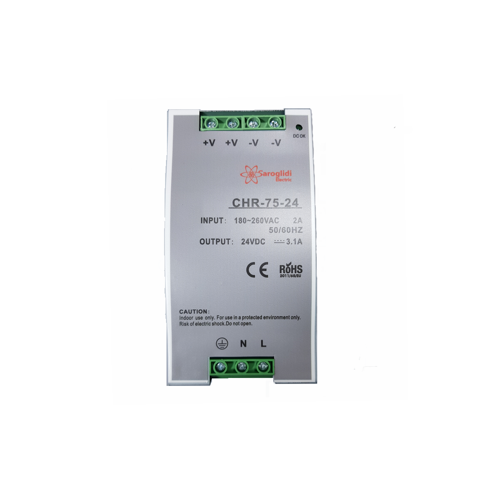 Блок питания CHR-75-24VDC (3.12A)