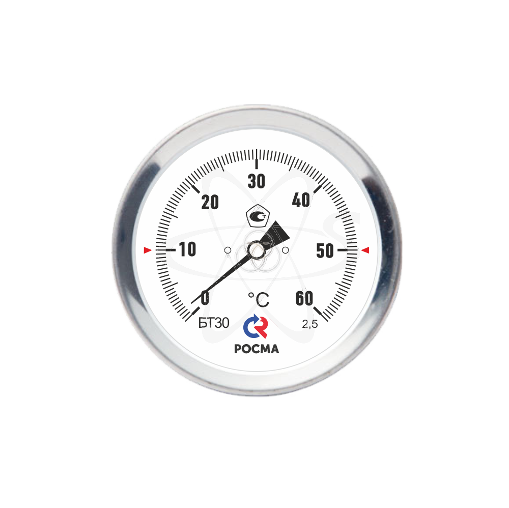 БТ-30.010(0...60С) 2,5 трубный