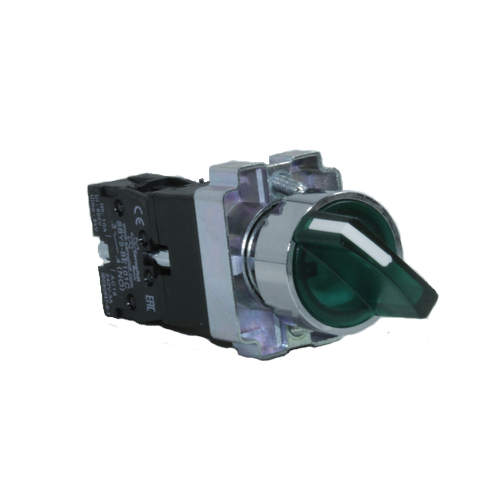 Переключатель SBY5-10X/21/G/220/LED (1NO) на 2 положения 0-1