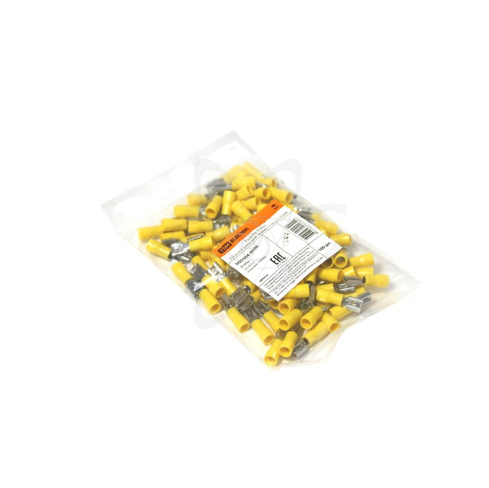 Разъем РпИм 5,5-6-0,5 плоский(мама) 100шт.