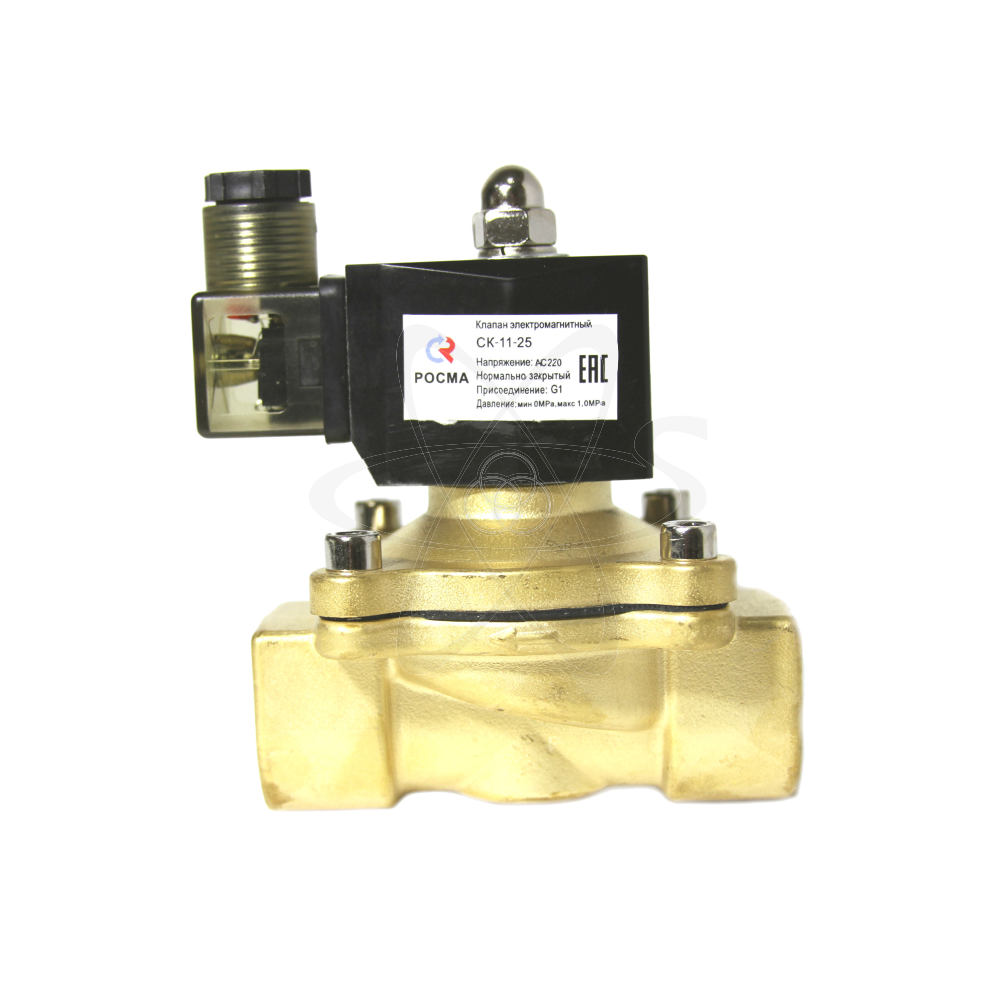 Клапан соленоидный СК-12-15 НЗ 24VDC