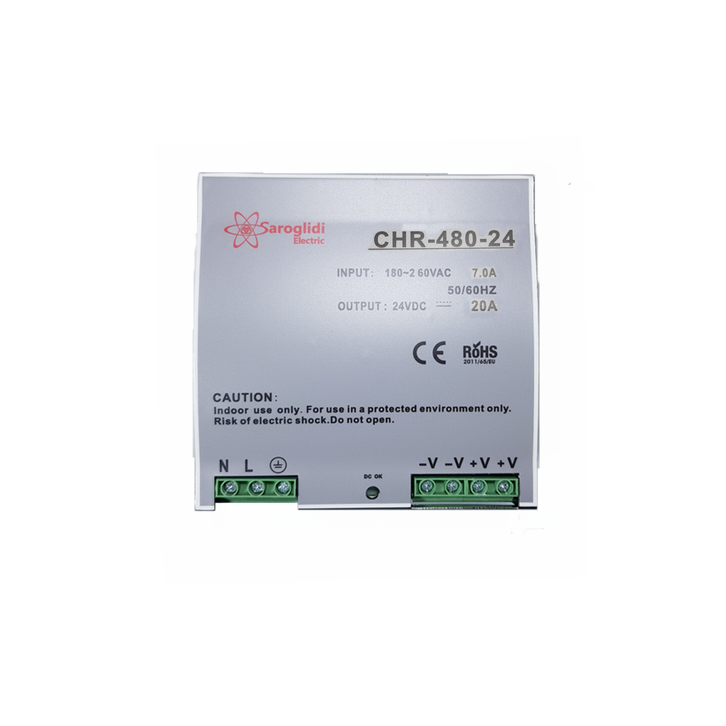 Блок питания. CHR-480-24VDC (20A)