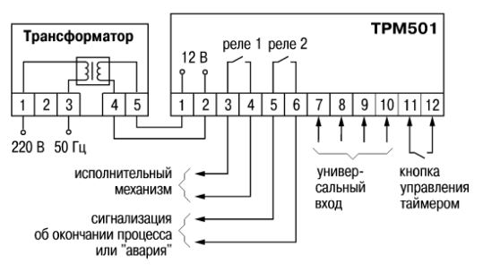 ТРМ501 - реле-регулятор с таймером 